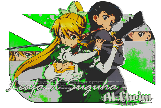 Leafa X Suguha (Sword Art Online) Sig