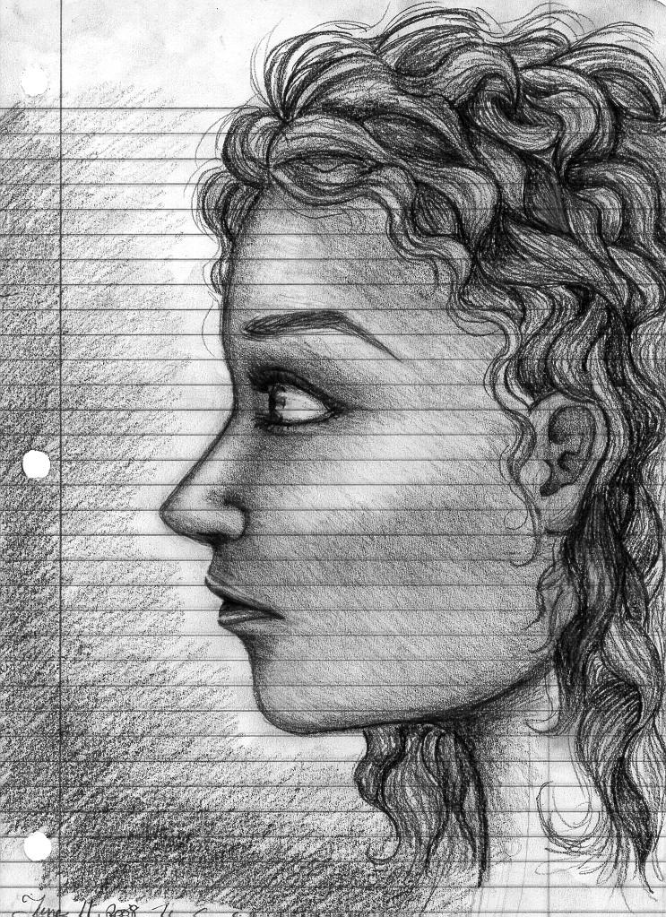 Curly Hair sketch by GlueStikkzz on DeviantArt Curly Hair sketch by GlueStikkzz on DeviantArt