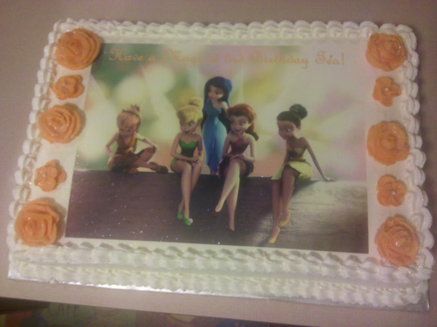 Disney Fairies Cake - Happy Birthday, Tea!