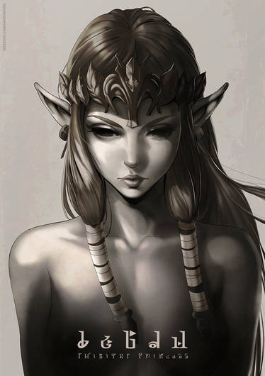 princess zelda (the legend of zelda and 1 more) drawn by r3dfive