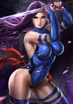 Psylocke by dandonfuga