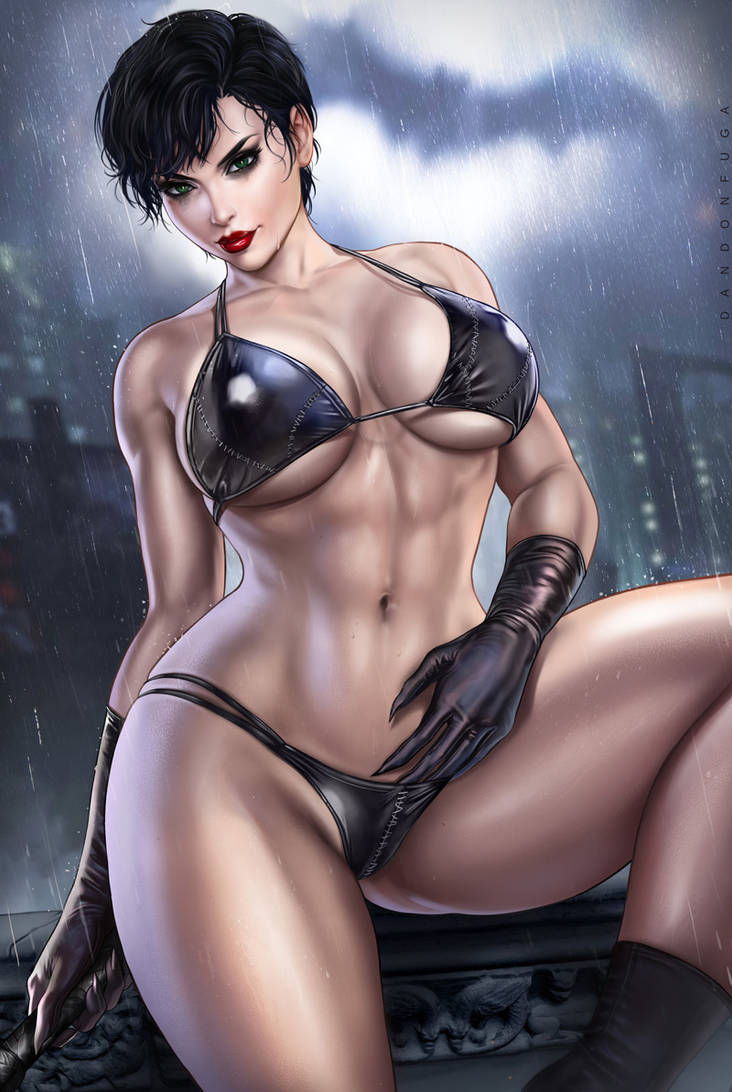 Catwoman bikini version by dandonfuga on DeviantArt.