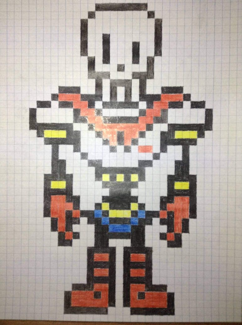 Вышивки андертейл Папирус