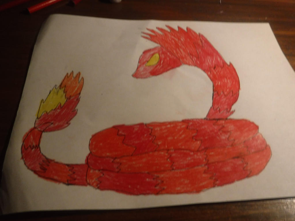 Fire Snake by sydneypie on DeviantArt