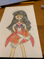 Sailor Mars by sydneypie