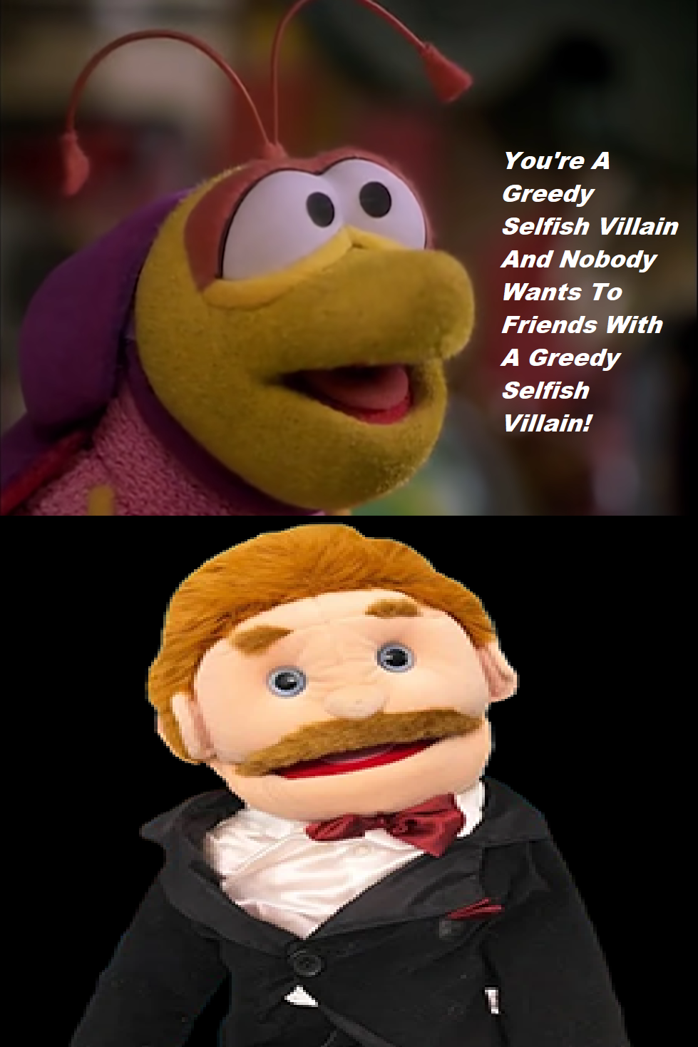 Mr. Goodman Is Greedy And Selfish by sydneypie on DeviantArt