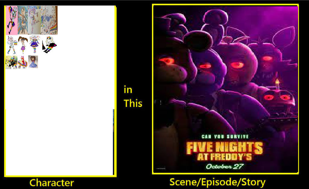 Ocs In Five Nights At Freddy's by sydneypie on DeviantArt