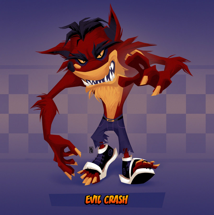 Evil Racer EVIL CRASH - Crash Team Racing: Nitro-Fueled by DISTORTEDMACHINE on ...