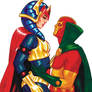 Big Barda and Mister Miracle