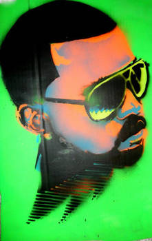 Kanye West Stencil
