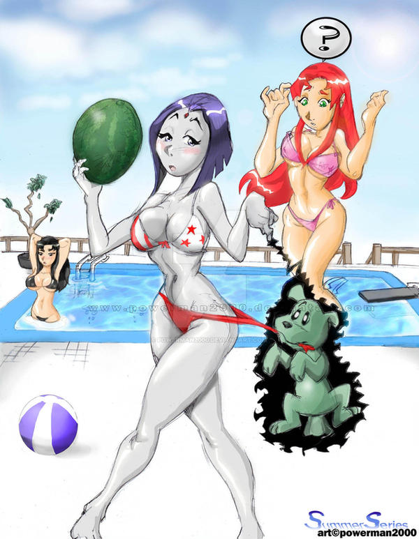 Teen titan bikini special