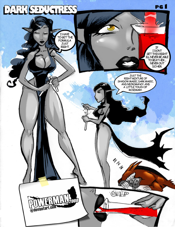 Dark Seductress Comic 1