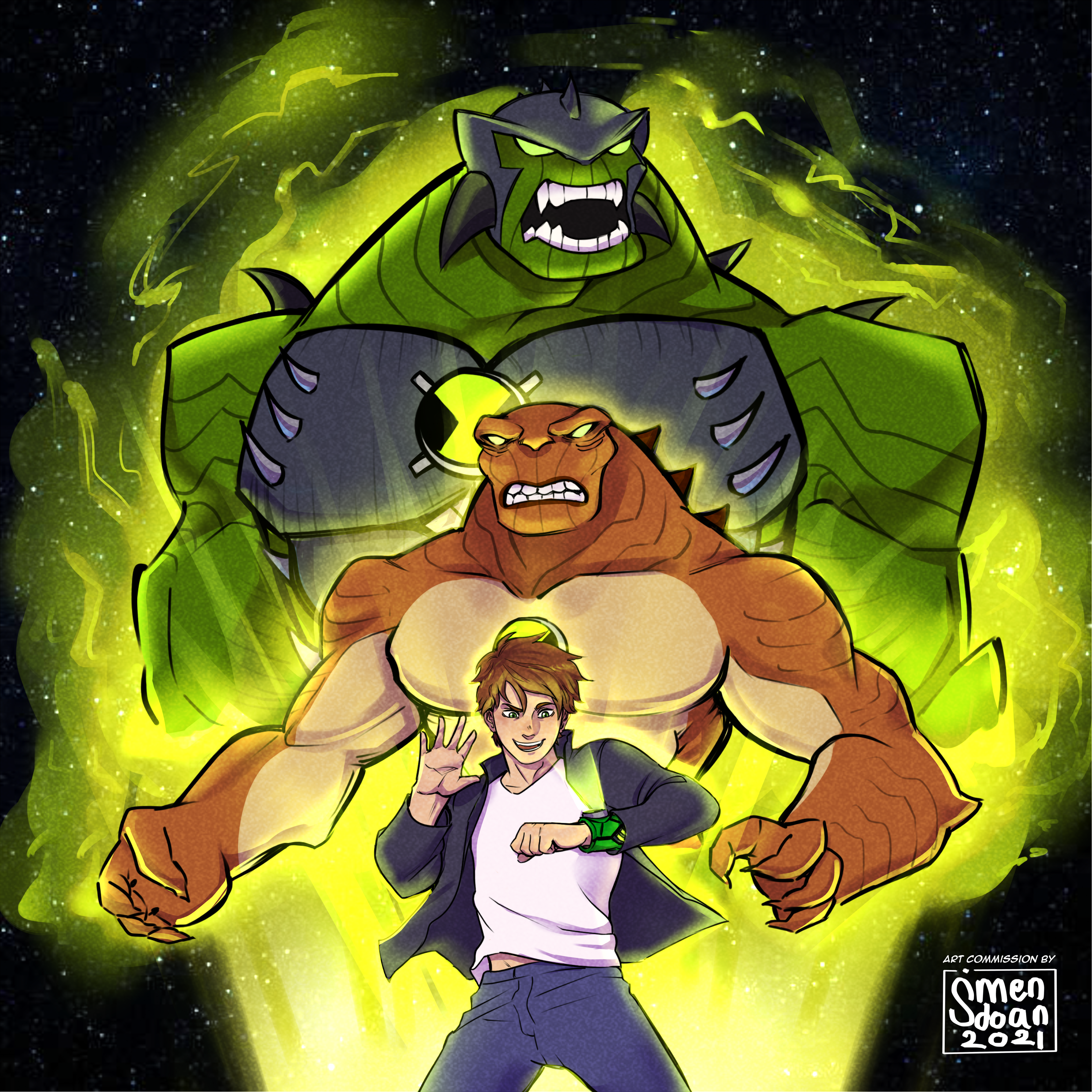 Ben10 Alien Force Fanart By Nefta3007 : r/Ben10