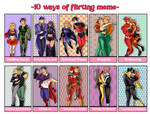 Ben 10/Justice League The Series' Flirting Meme by Darkstorm1364