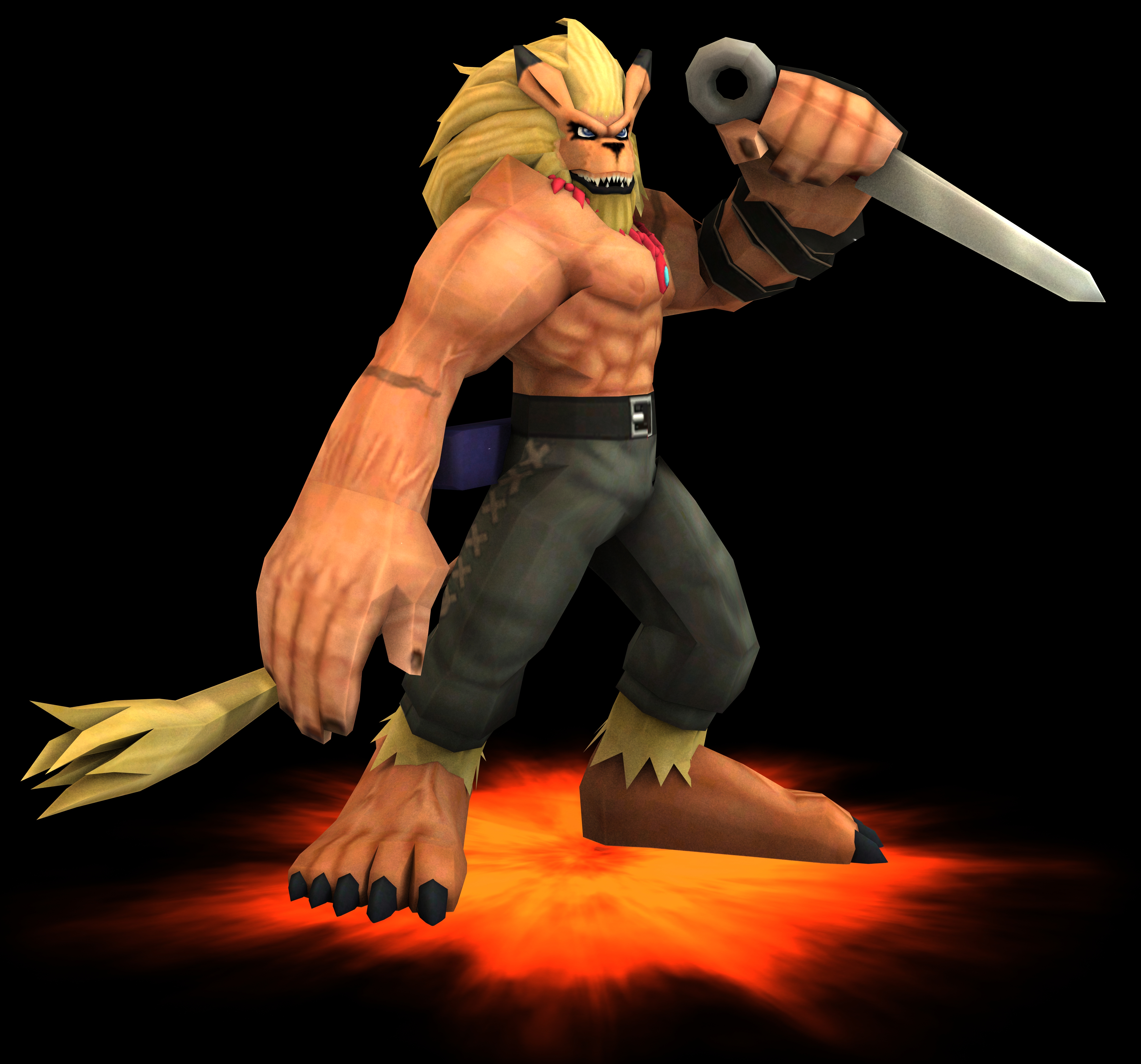 Rigged Leomon Model