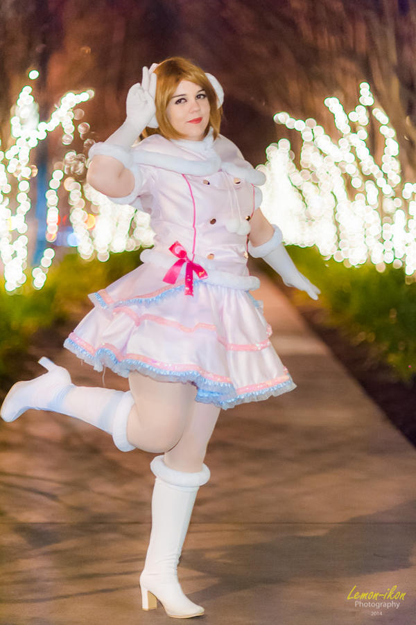 cosplay: snow halation hanayo koizumi