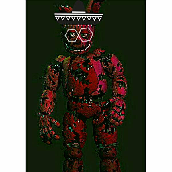 My new character ! Red Springtrap by GamerulSpringtrap on DeviantArt