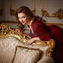 Vintage Aristocrat in Velvet Elegance