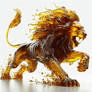 Amber Liquid Roaring Lion