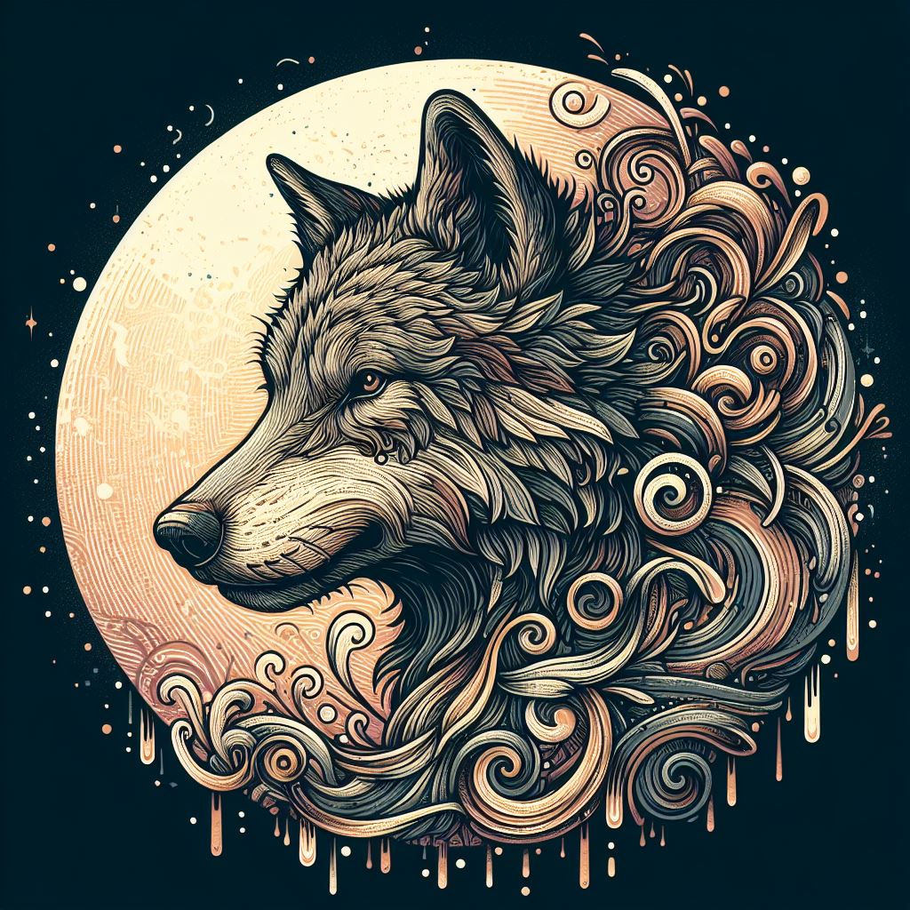 Moonlit Wolf Emblem