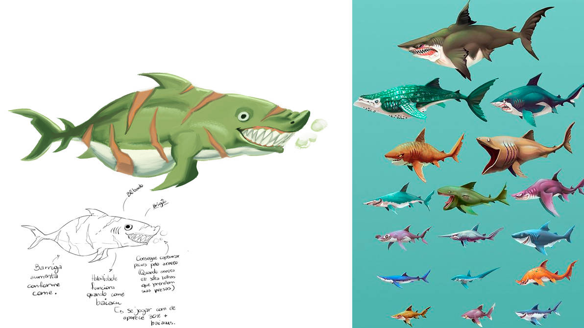 Haruchasaurus Deviantart Shark by viniciuscardoso7 on DeviantArt