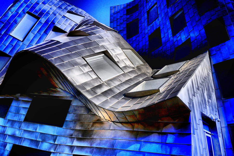 Abstract Exterior - Gehry VIII by krasblak