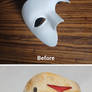 Before and After: DIY Jason Voorhees mask!