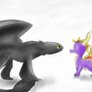 When Toothless met Spyro