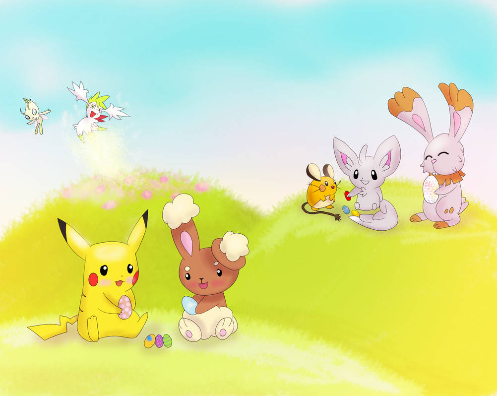 Easter Pokemon by Emesbury1397 on DeviantArt