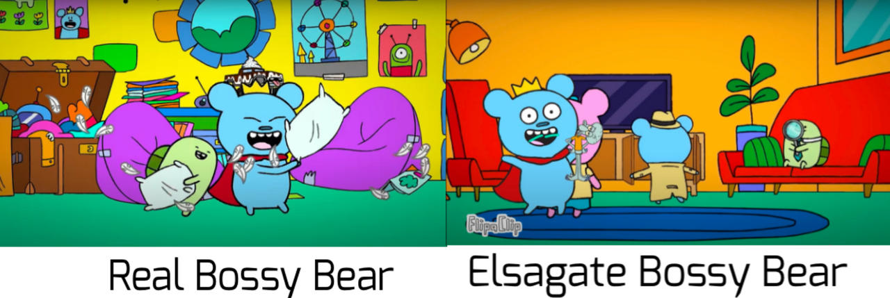 Elsagate Deviantart A BOSSY BEAR THEMED ELSAGATE VIDEO? by gabbysdollhouselover on DeviantArt