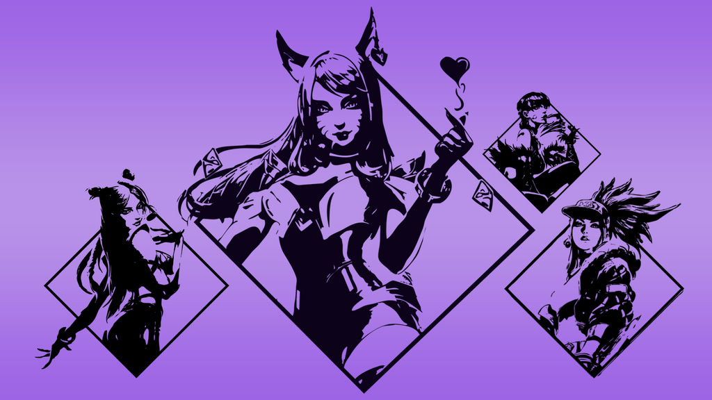 KDA Wallpaper By SoftSucculent On DeviantArt