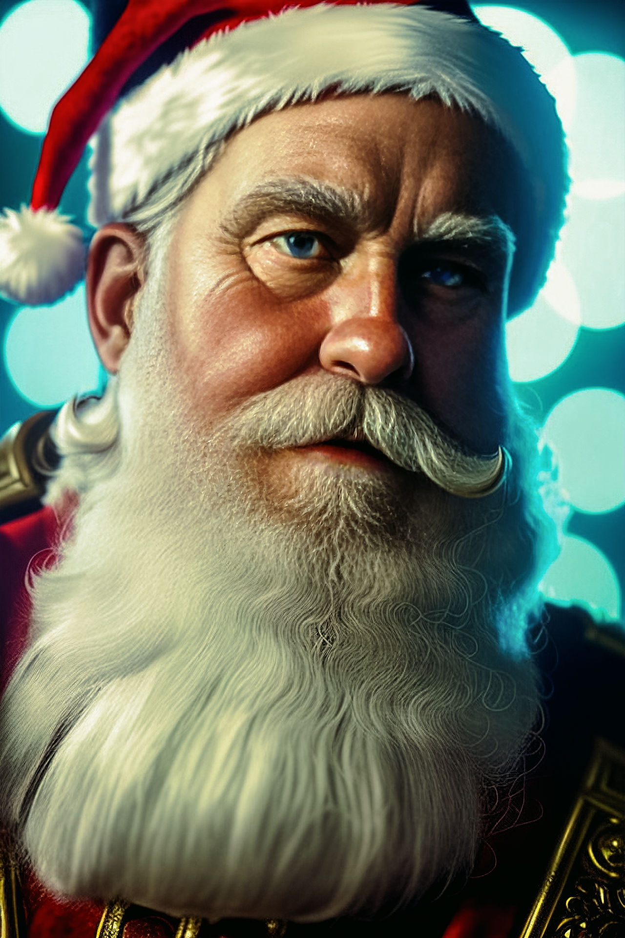 Santa Claus, AI Generated by RocketMobster on DeviantArt