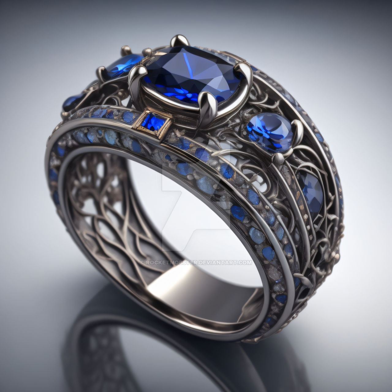 Jewelry Design - Ring 8 by RocketMobster on DeviantArt
