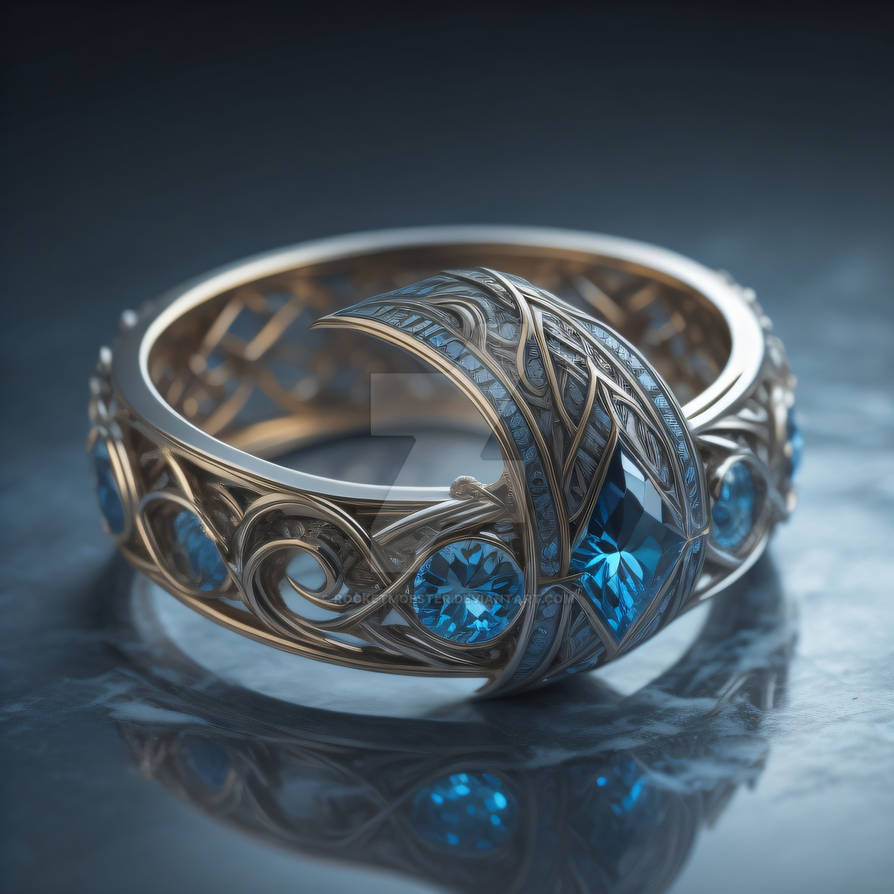 Fire and Ice Jewelry Design - Ice Ring 10 by RocketMobster on DeviantArt