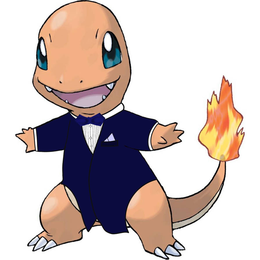 Charmander in a Suit by WitcherStones on DeviantArt
