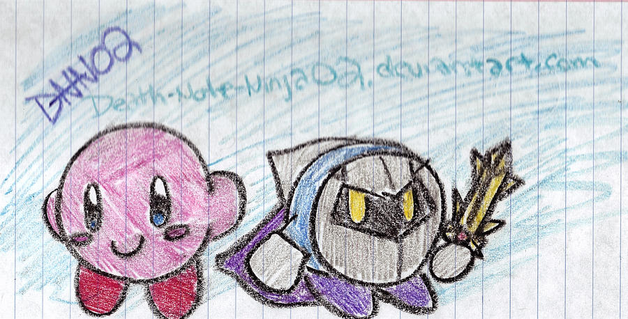 Kirby and Meta Knight...