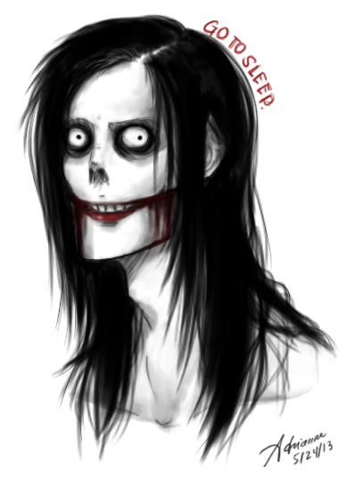 Jeff The Killer Drawing