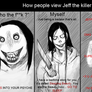 People's view of Jeff the killer