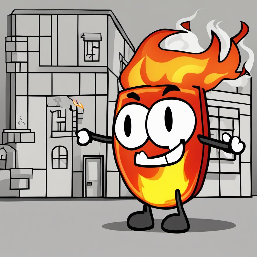 Firey from Battle For Dream Island bfdi by PixarandBFDIGuy on DeviantArt