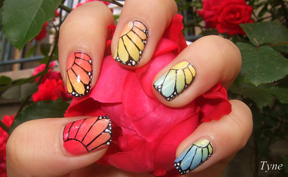 Butterfly Nails