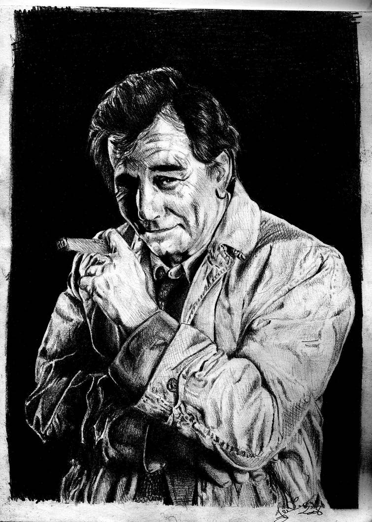 portraits columbo by sanaelle on DeviantArt