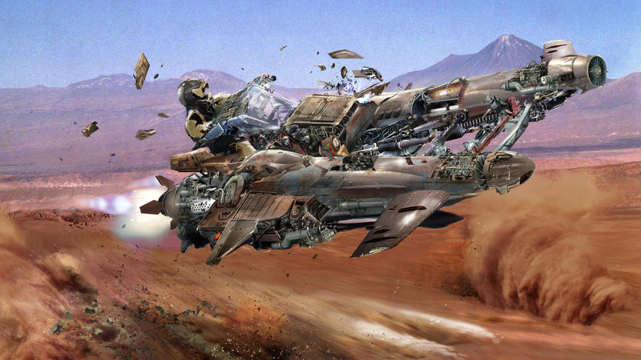 KOTOR Swoop Bike by uncannyknack on DeviantArt