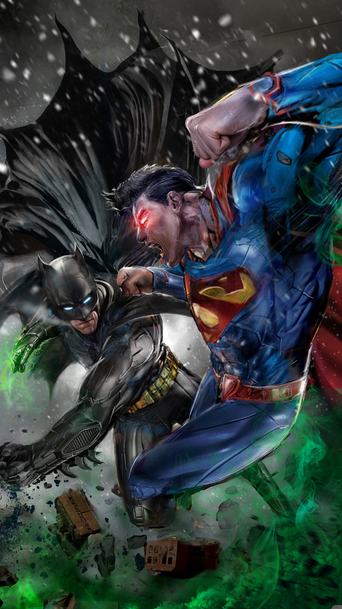 Batman vs Superman by uncannyknack on DeviantArt