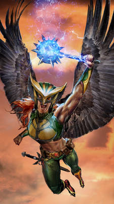 Hawkgirl WIP