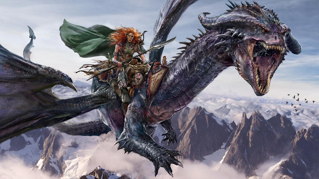 Elven Dragon Rider