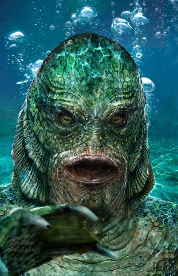 Creature from the Black Lagoon Wip by uncannyknack on DeviantArt