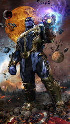 Thanos v2 WIP by uncannyknack