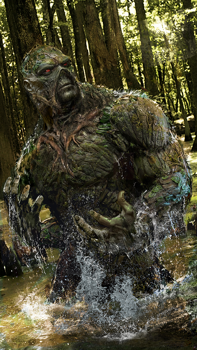 Color Swamp Thing Swamp Thing #9 upgrade by uncannyknack on DeviantArt