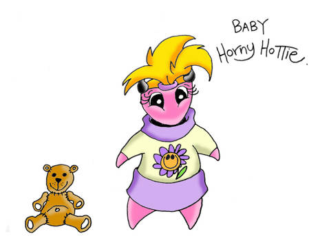 Baby horny hottie