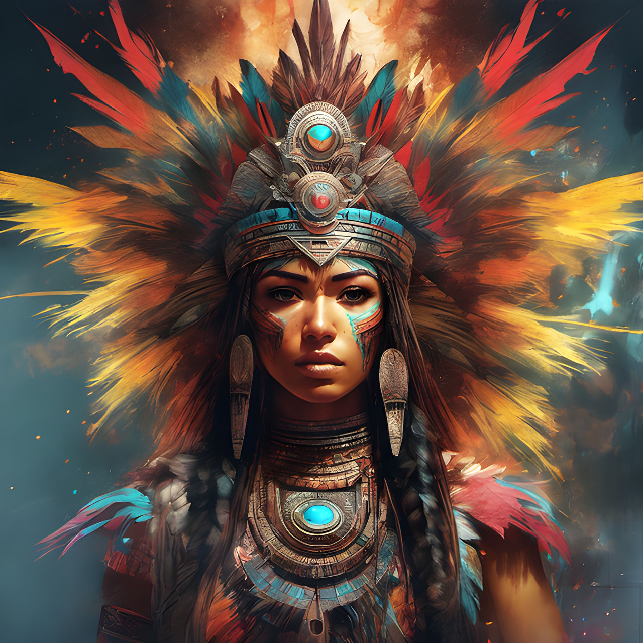 Princess of the Aztec Empire by StickySurprize on DeviantArt